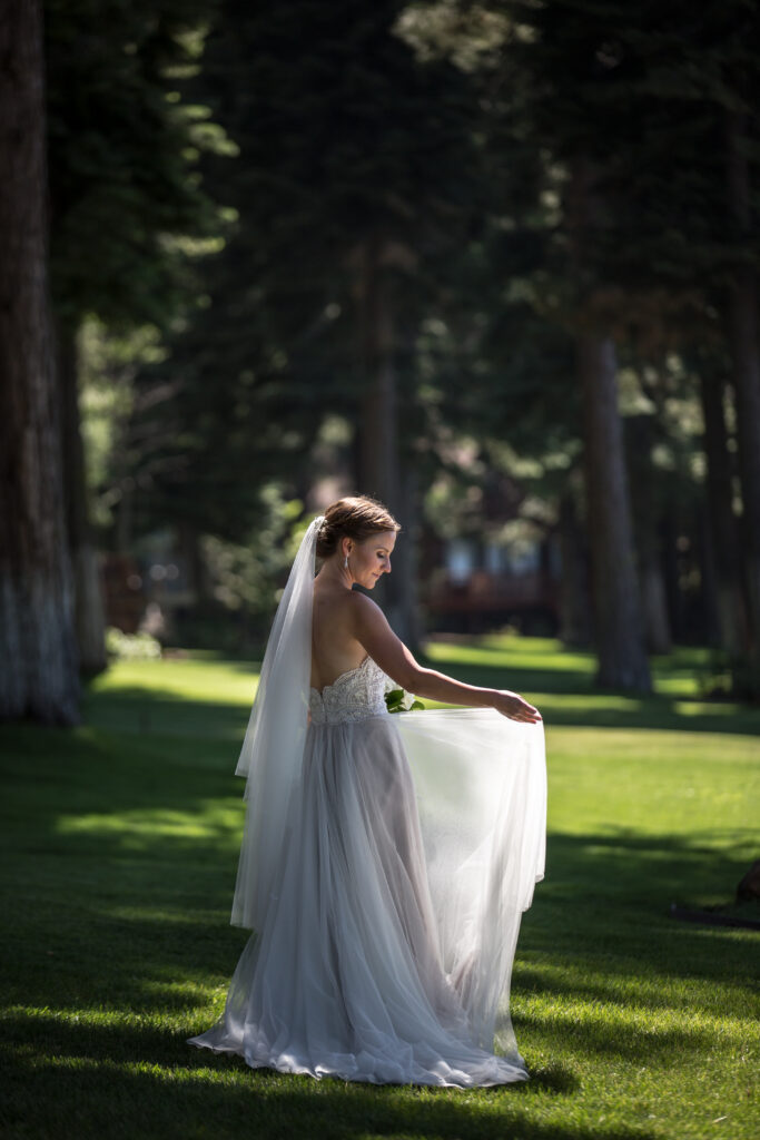 gorgeous natural lighting makes for stunning and bridal portraits